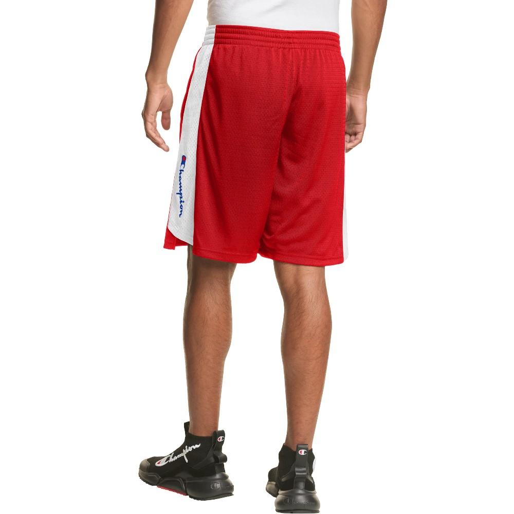 Champion Short Masculino 10 Inch Mesh Basketball S Scarlet