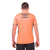 Umbro Masculino T-Shirts Arbitro TWR Fit Naranja Fluo/Grafito