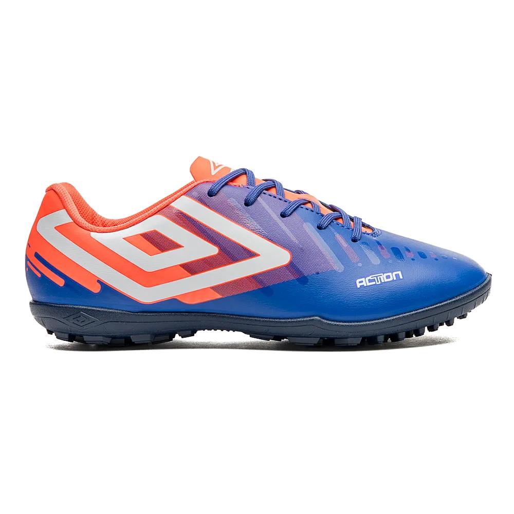 Umbro Society Masculino futbol Action Royal/Coral/Blanco