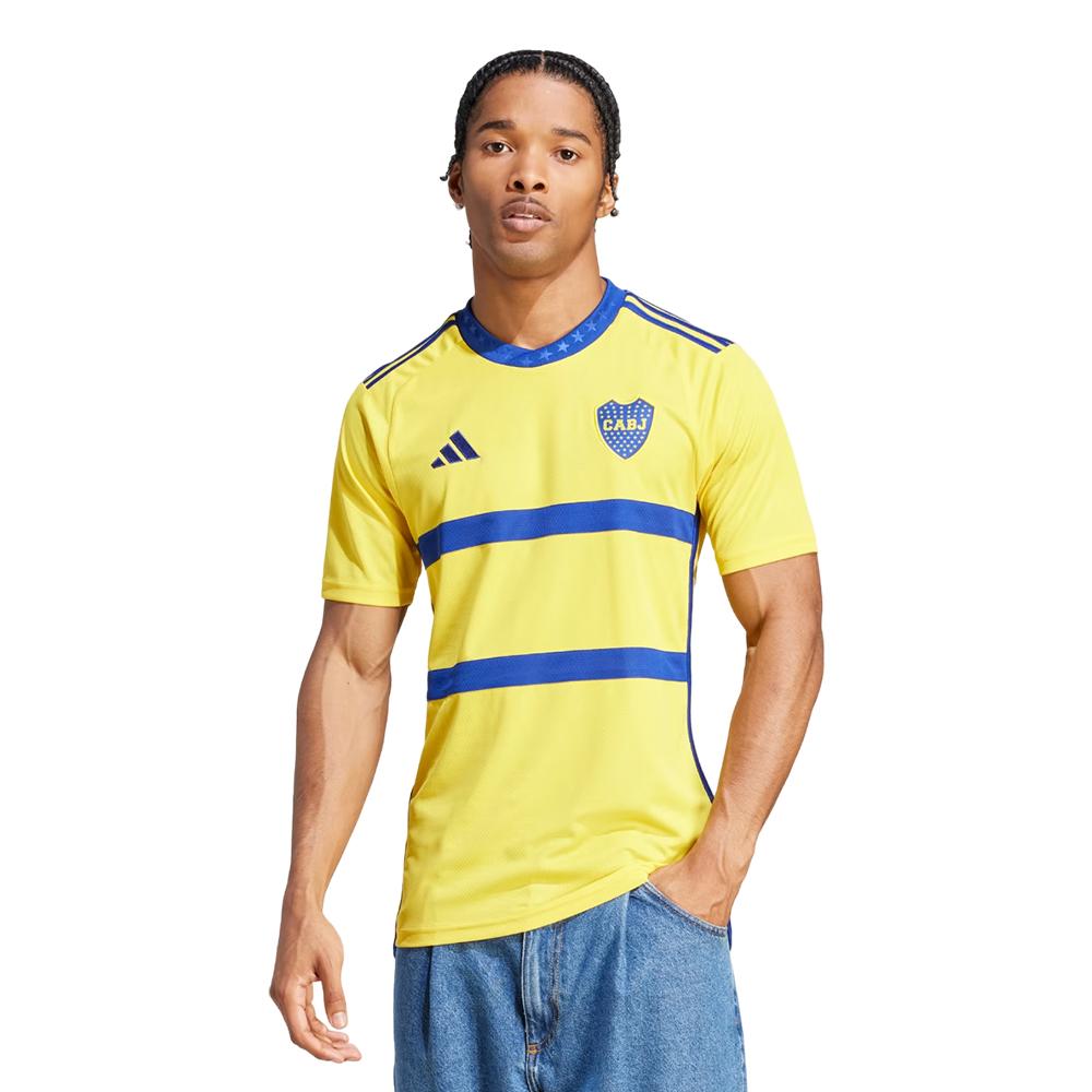 Adidas Remeras Masculino Boca A Jsy Amarilllo