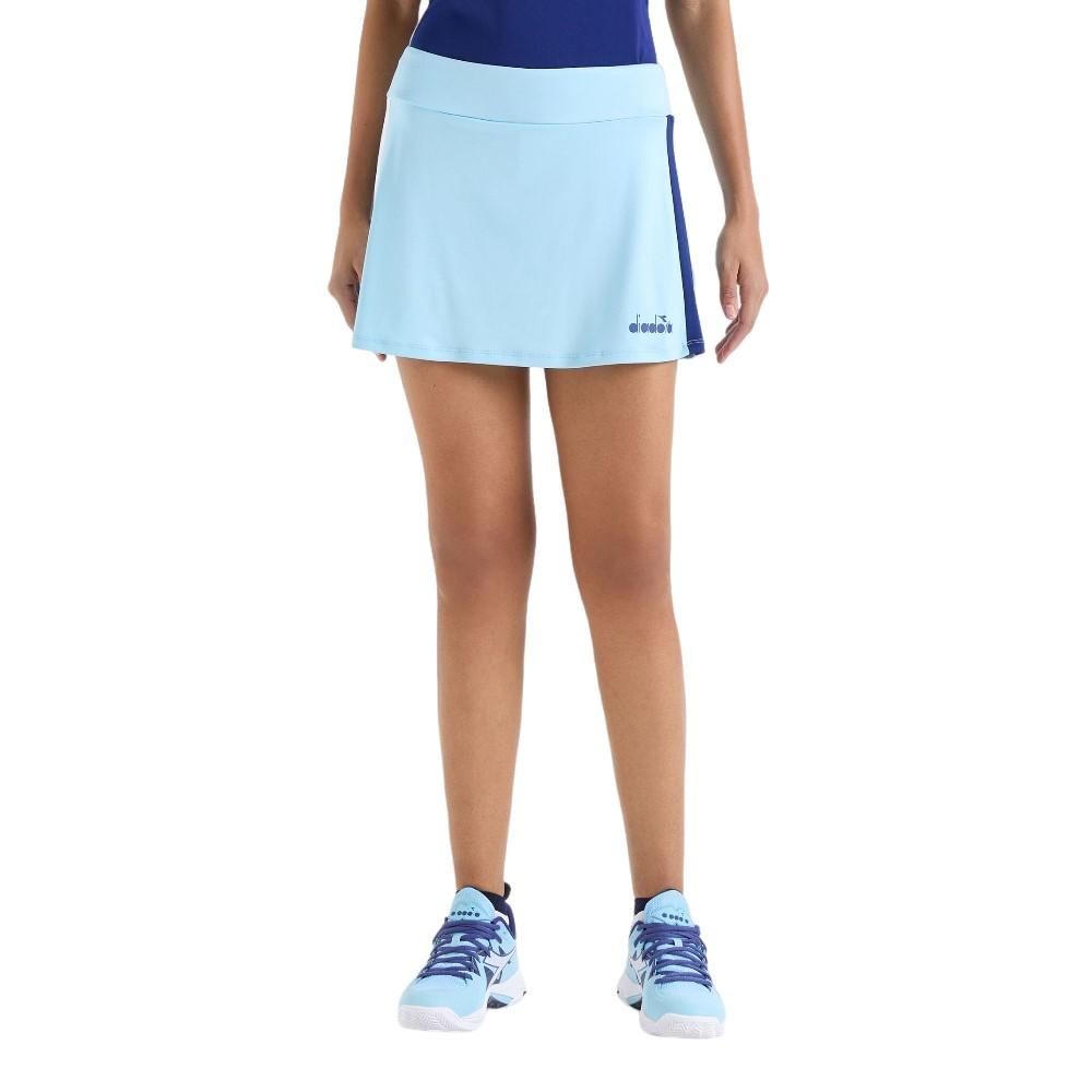 Diadora Skirt Femenino L.Core Skirt Bright Baby Blue