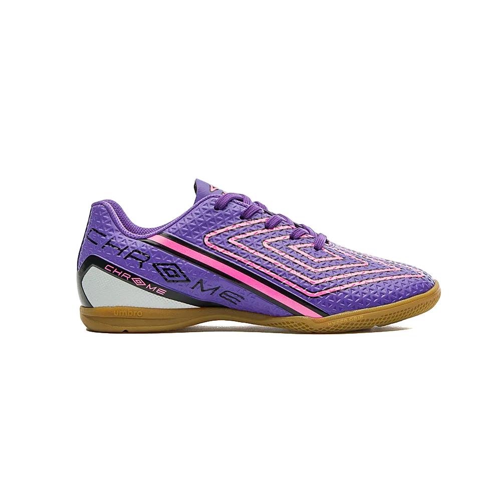 Umbro Indoor Niños Futbol Chrome Jr Electric Purple/Blanco/Rosa