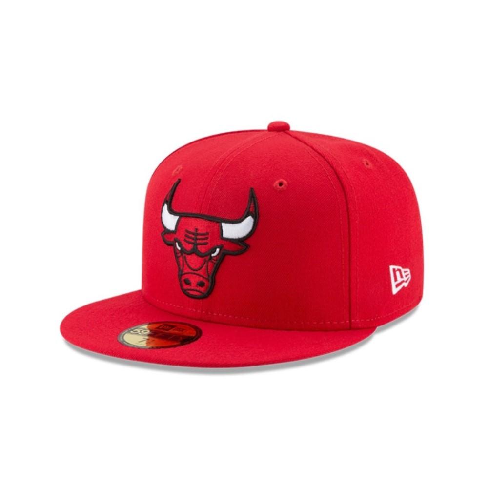 70343295 New Era Gorros NBA 59Fifty Chicago Bulls Red