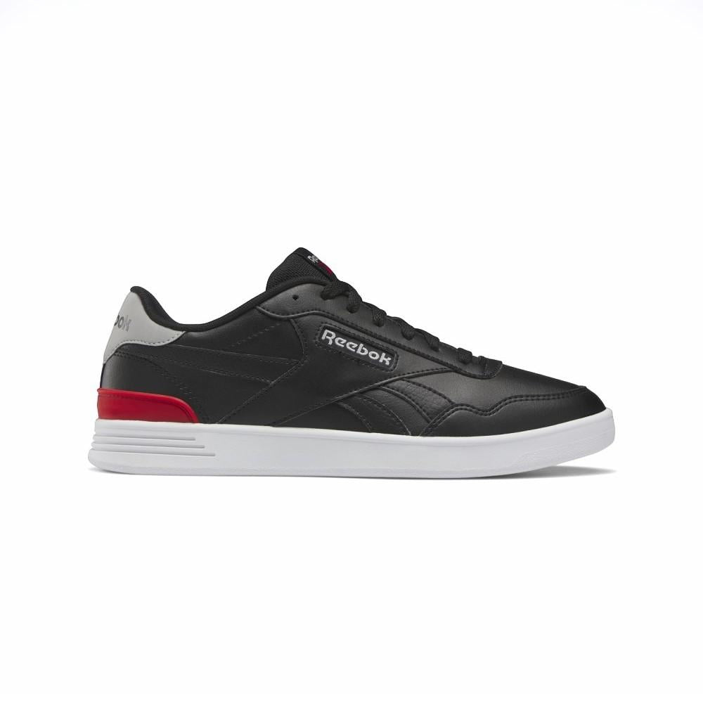 Reebok Masculino Reebok Court Adv Clip Core Black/Pure Grey 3/Vector Red