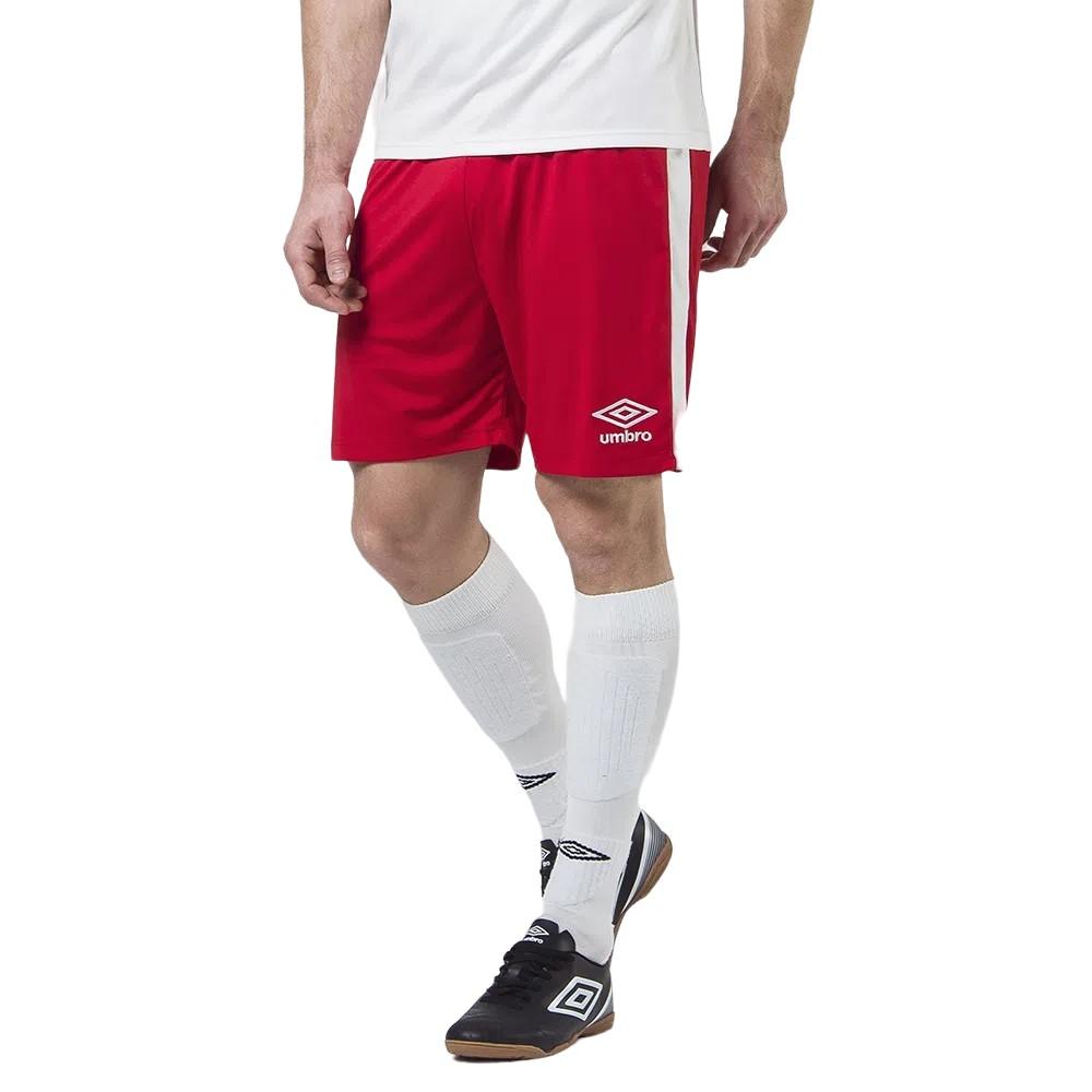 Umbro Masculino Short TWR Side Red/White