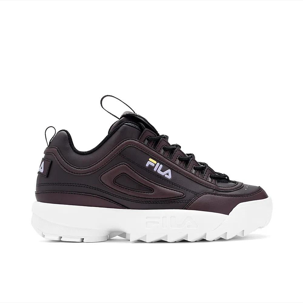 Fila Femenino Disruptor II Sun Reactive Black/Purple Heather/Sunshine