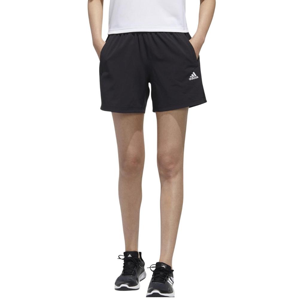 FT2879 Adidas Shorts Femenino Mh 1/4 Shorts Black/White