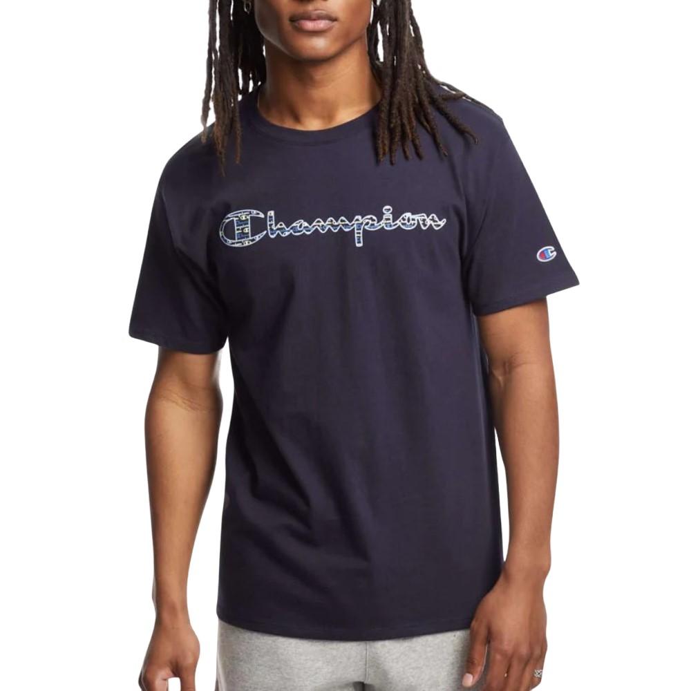 Champion T-Shirt Masculino Adult Men Short Slv Jsy T Navy