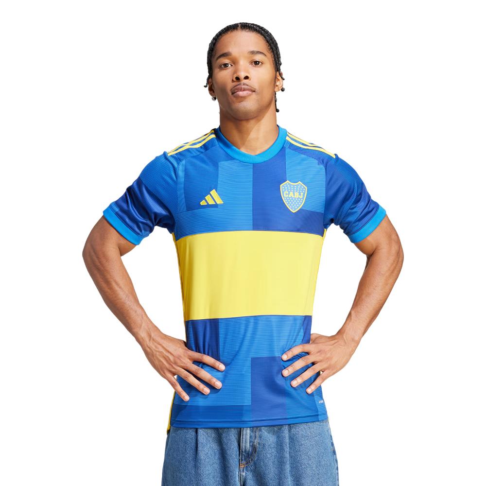 Adidas Remeras Masculino Boca H Jsy Celeste