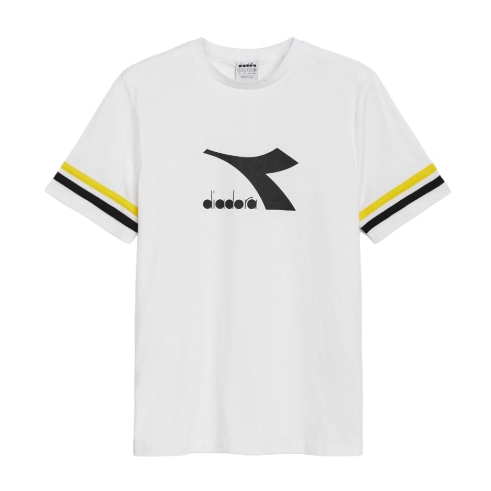 Diadora T-Shirt Masculino T-Shirt SS Slam Optical White