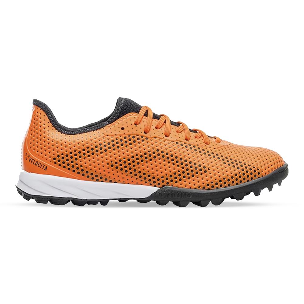 Umbro Society Masculino Futbol Velocita IX Club Naranja/Negro/Blanco