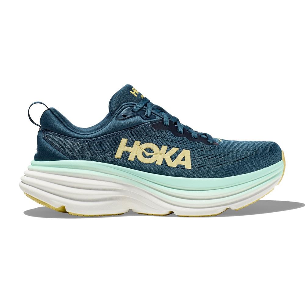 Hoka Deportivos Masculino Running Bondi 8 Midnightocean/Bluesteel