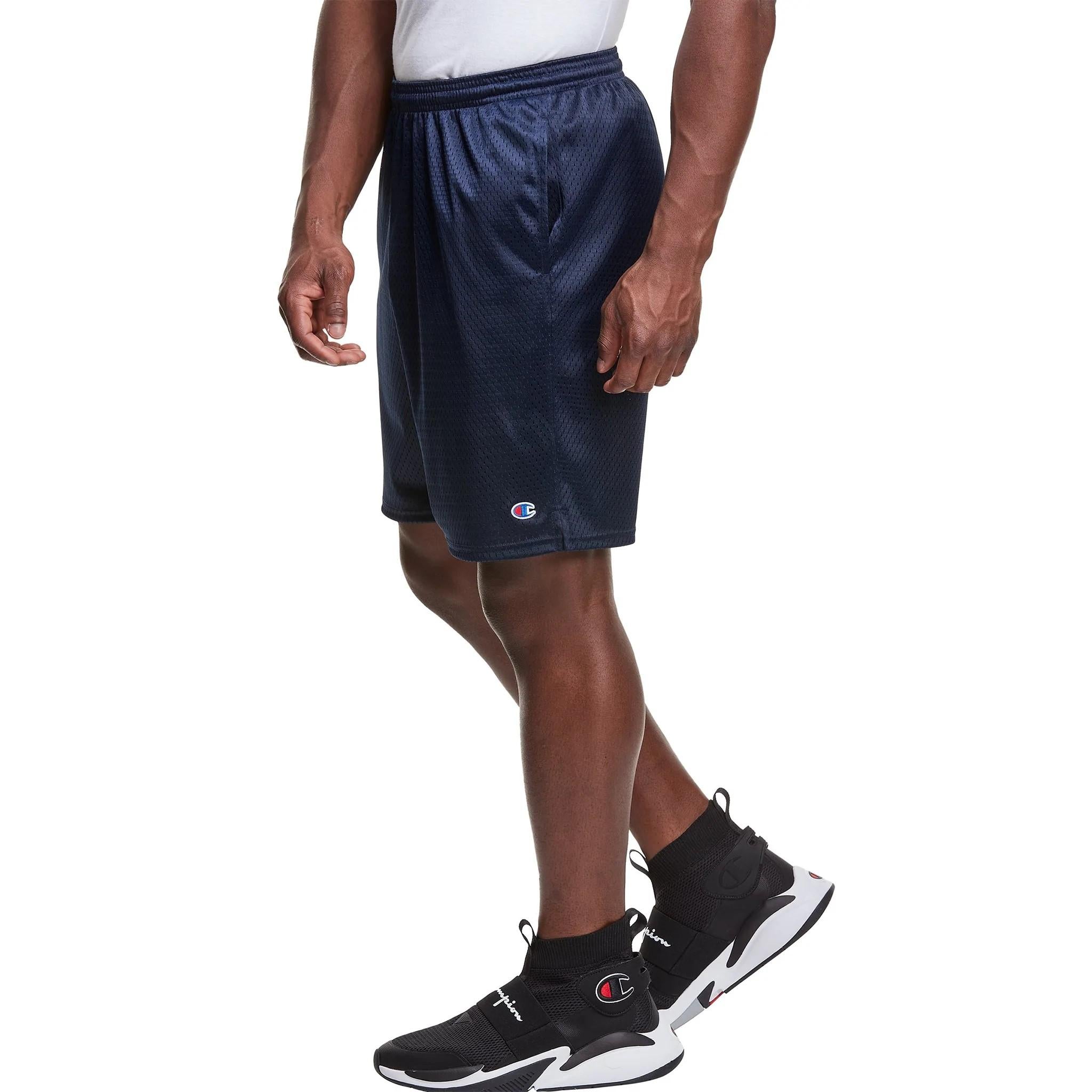 81622407Q88-031 Champion Short Masculino 9-Inch Classic Mesh Short Navy