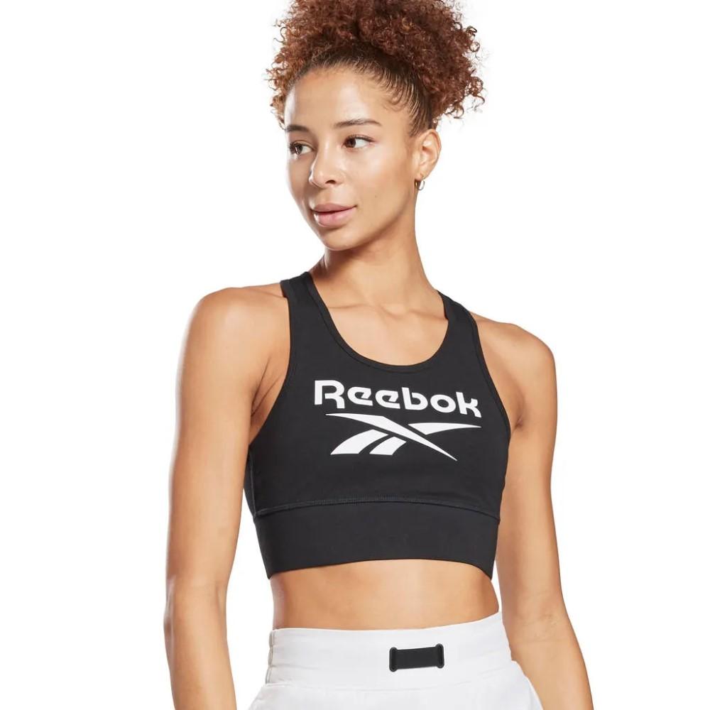 Reebok Femenino Ri Bl Cotton Bralette Black