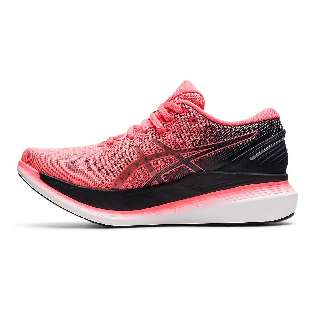 Asics Running Femenino Glideride 2 Blazing Coral/Black