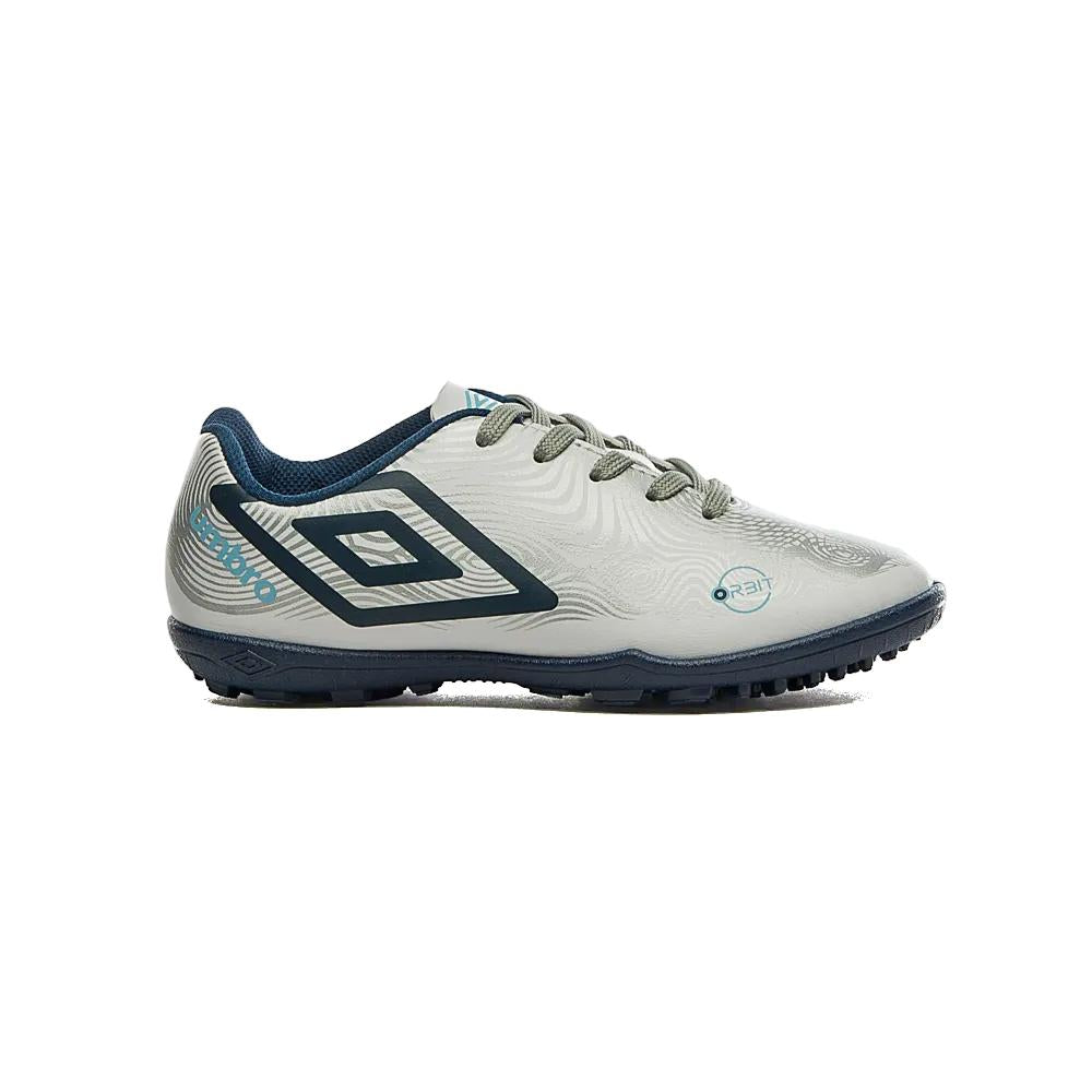 Umbro Futbol Society Niños Orbit Jr Blanco/Plata/Marino