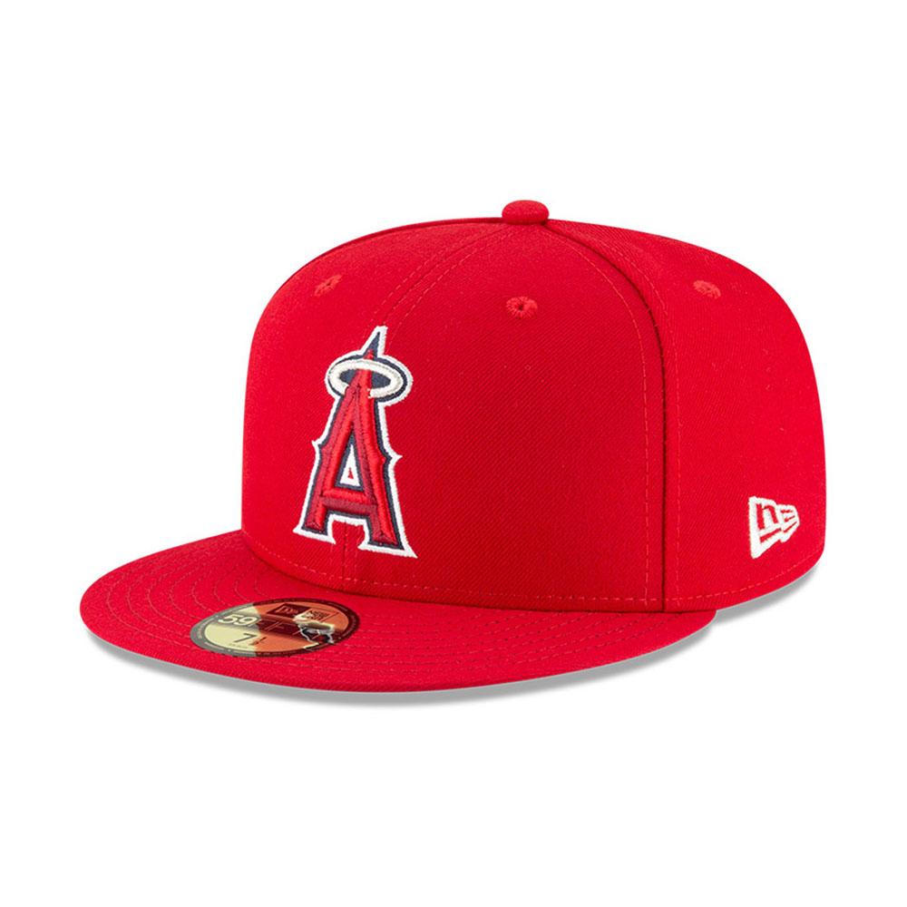 New Era Gorros MLB 59Fifty Anaheim Angels Red/Red/Black