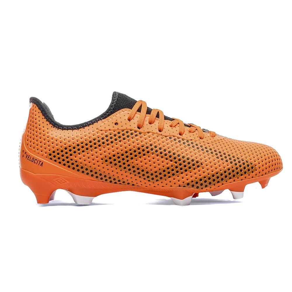 Umbro Campo Masculino Futbol Velocita IX Club Naranja/Negro/Blanco