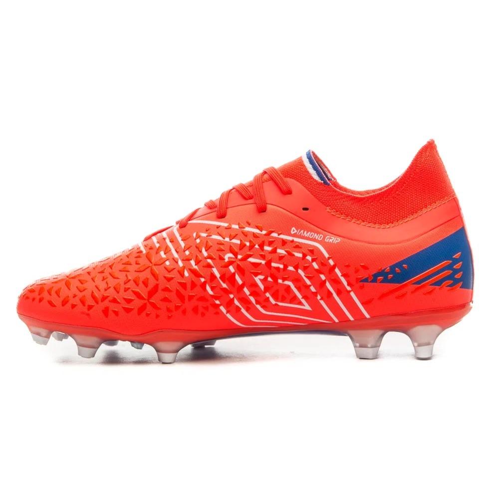 Umbro Futbol Campo Unisex Adamant Pro Coral/Blanco/Royal