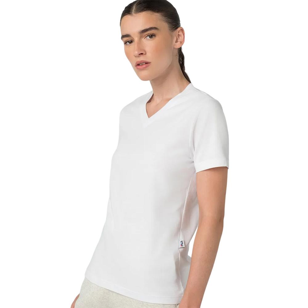 Fila Remeras Femenino Women T-Shirt Basic White