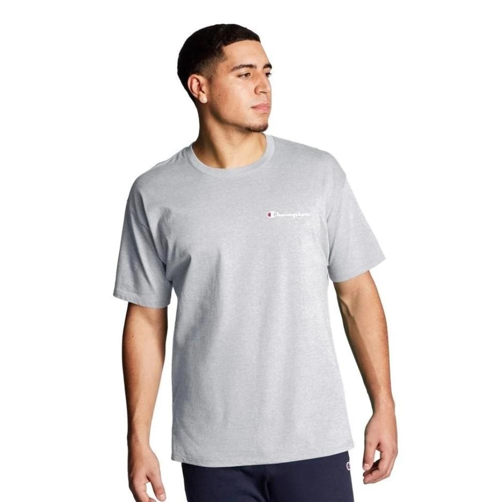 Champion Masculino Short Sleeve Js Oxford Gray