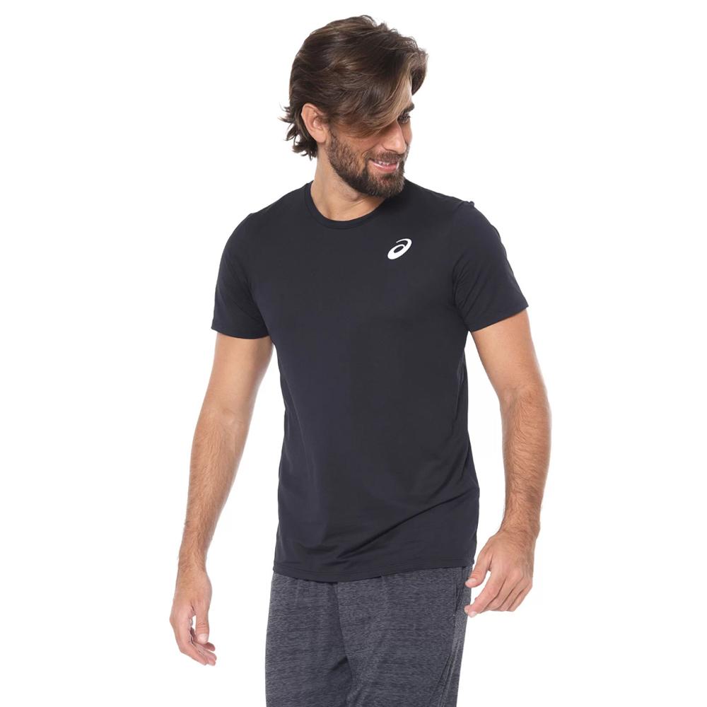 Asics Running Masculino Core Running Pa Ss Tee Black