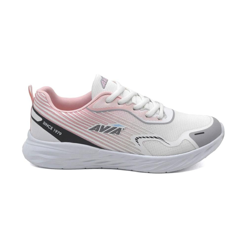 Avia Running Femenino Alba White/Pale Rose/Black