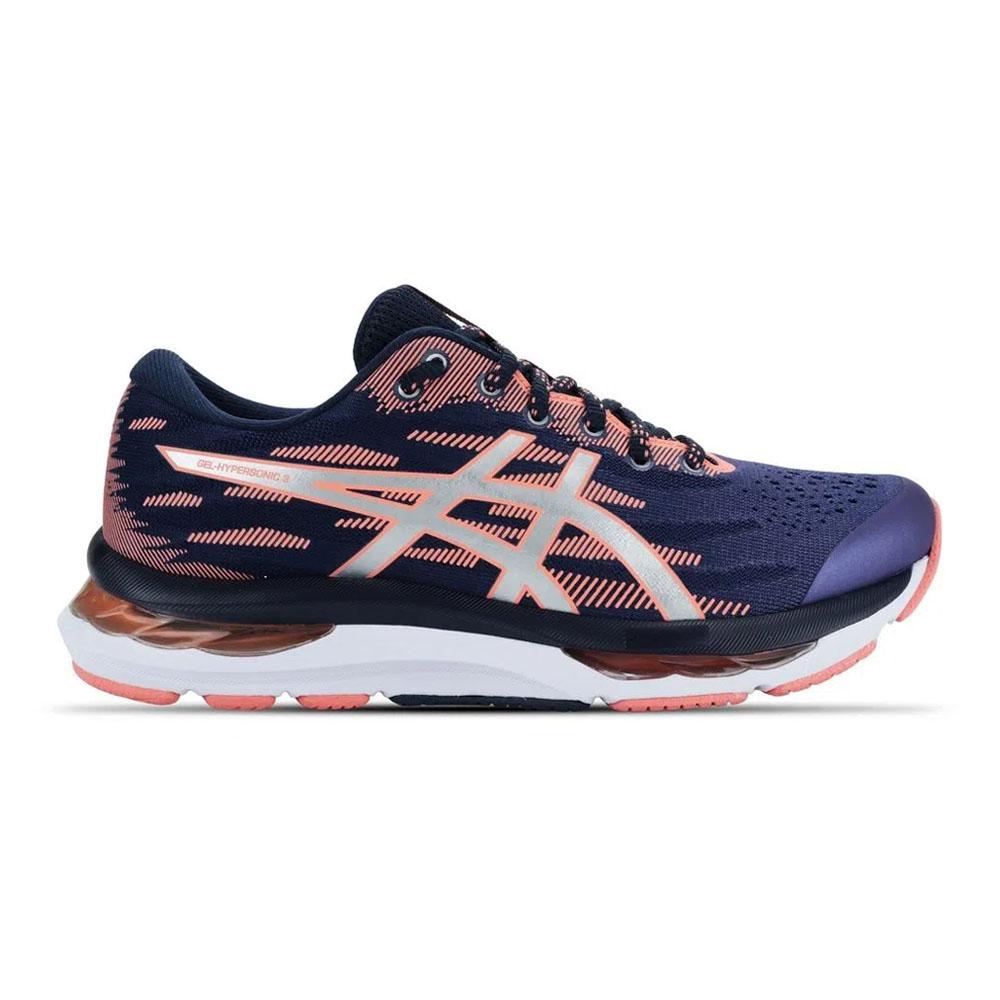 Asics Running Femenino Gel-Hypersonic 3 Purple/Papaya