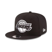 70353696 New Era Gorros NBA 9Fifty Los Angeles Lakers Black/White