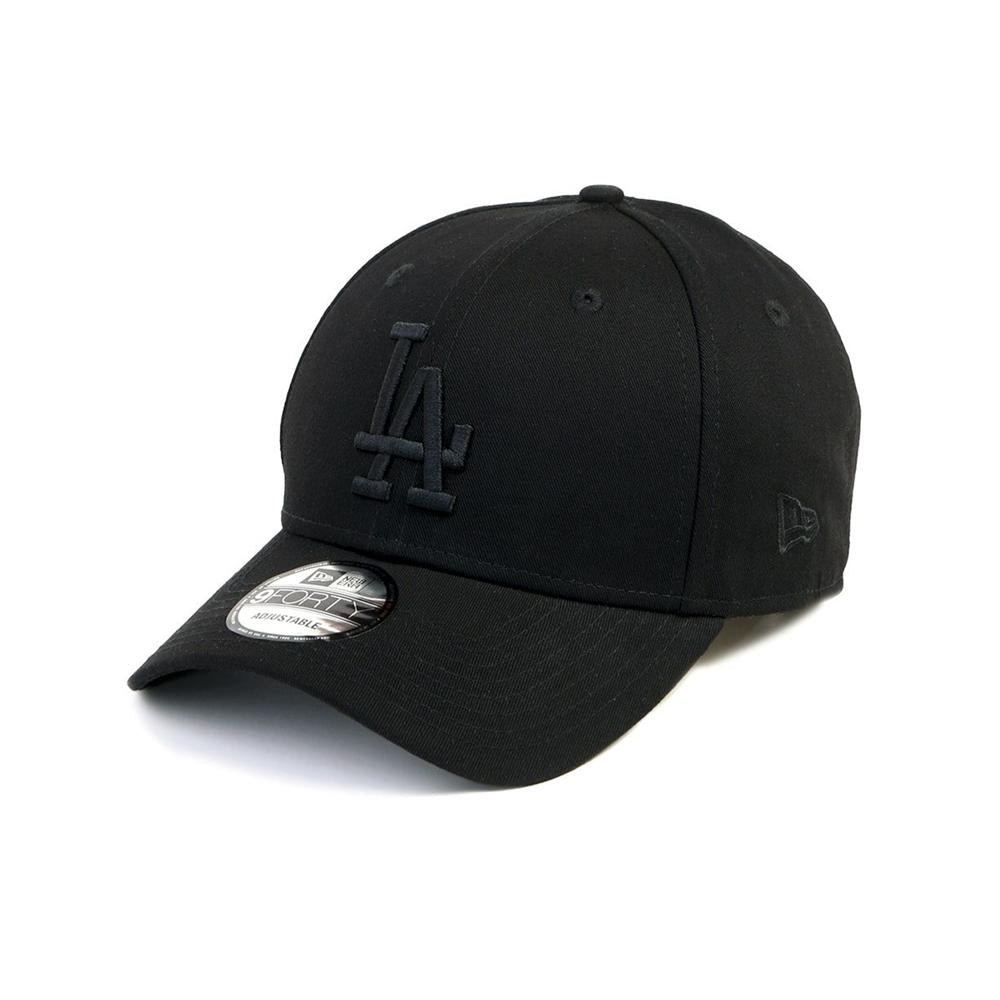 12650340 New Era Gorros MLB 9Forty Los Angeles Dodgers Black/Black