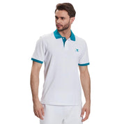 Diadora Polo Masculino Polo Ss Core Optical White