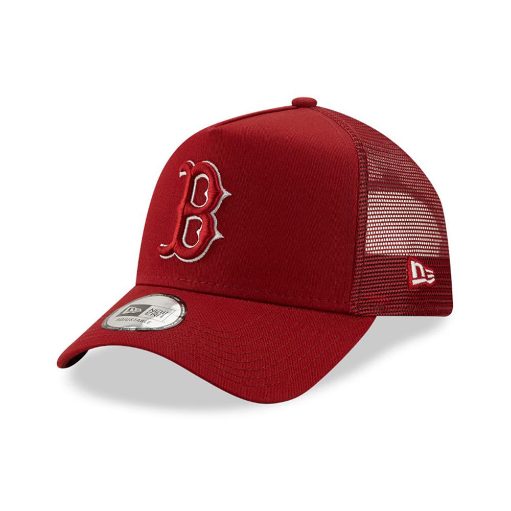 60284917 New Era Gorros MLB 9Fort Adjustable Boston Red Sox Dark Red/White