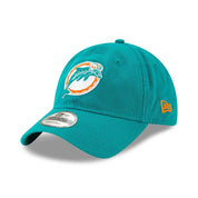 60235047 New Era Gorros NFL 9Twenty Miami Dolphins Aqua Historic Logo