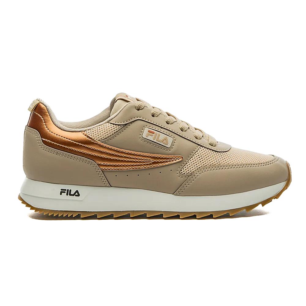 Fila Lifestyle Femenino Moda Retro Flag Oliva/RawWhite/Cobre