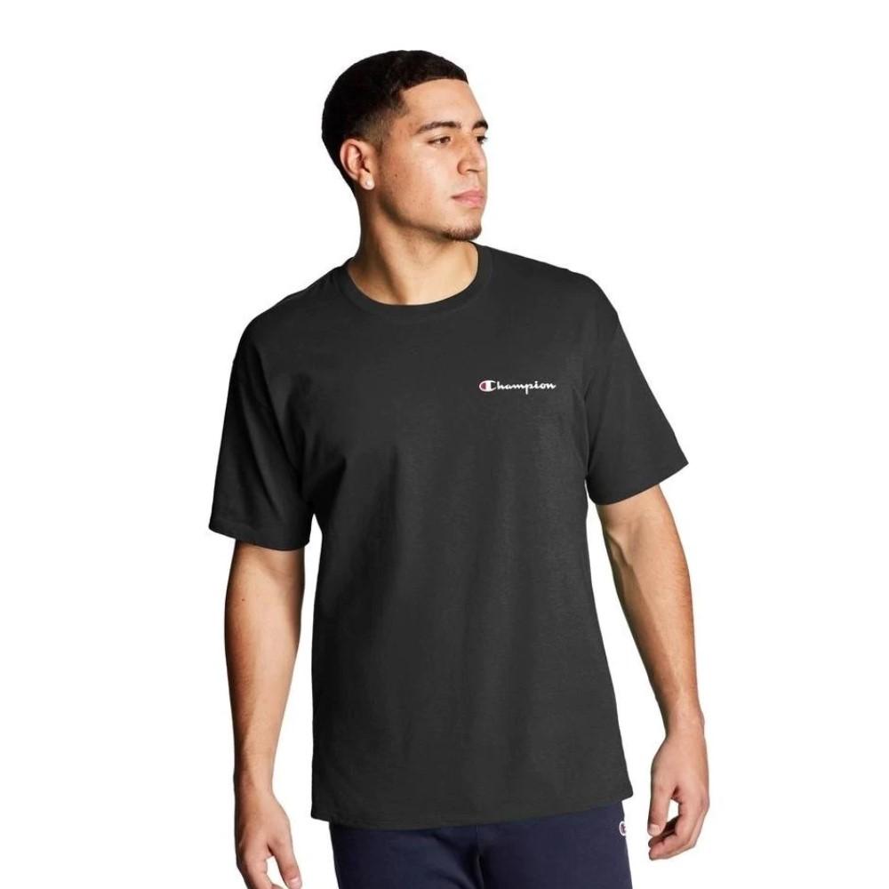 Champion Remera Masculino Classic Graphic tee Black