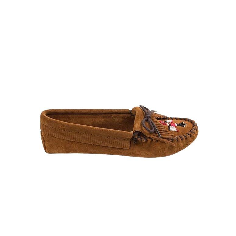 Minnetonka Femenino Thunderbird Softsole Brown