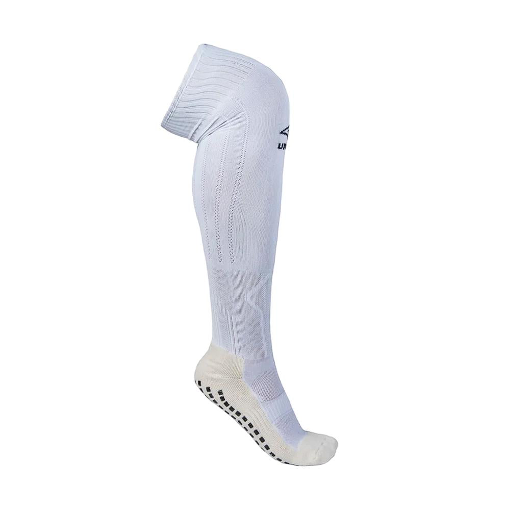 U23TW009-222 Umbro Medias Unisex Futbol Long Socks Grip Blanco