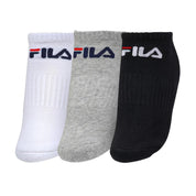 Fila Lifestyle Medias Unisex Tripack Canhoo Corto Blanco/Negro/Merge