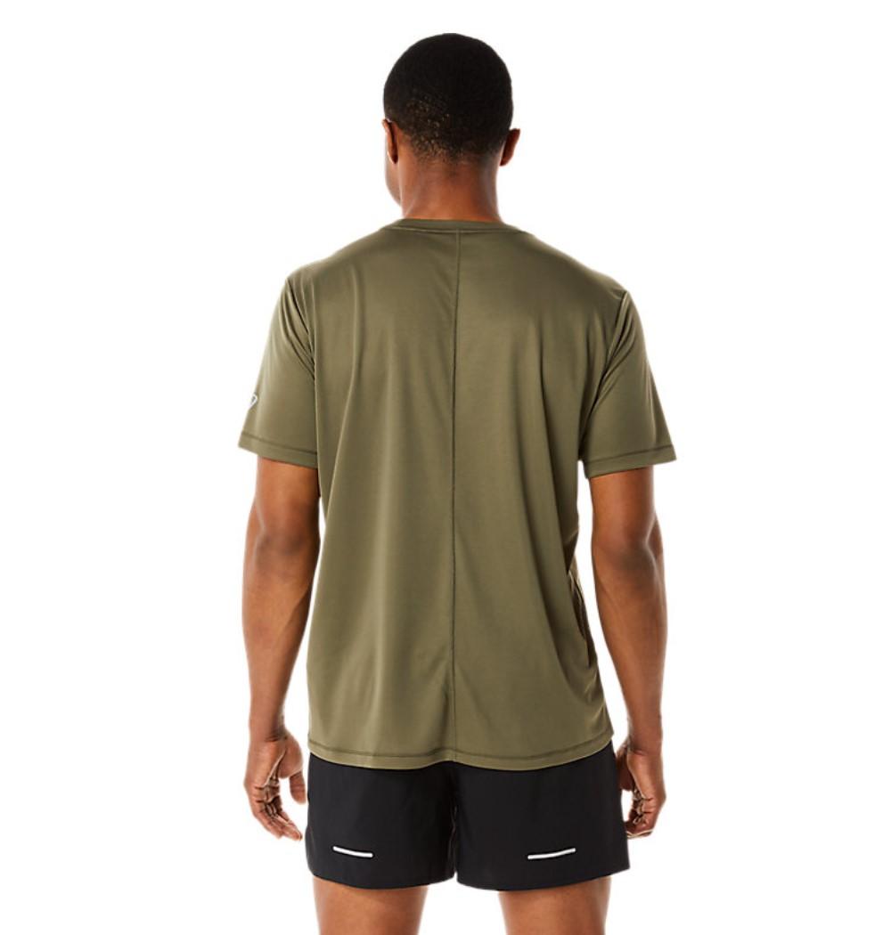 Asics T-Shirt Masculino Fujitrail Logo Short Sleeve Top Mantle Green