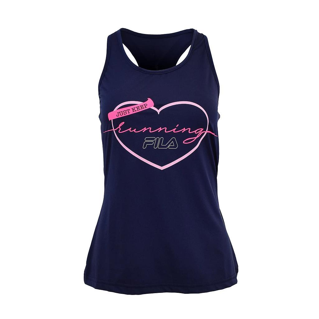 Fila Musculosas Femenino Running T22165 Fila Navy/Knockout Pink/Pink Lavender