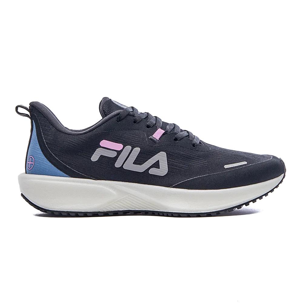 Fila Deportivos Femenino Running Float Fenix Preto/Coronet Blue/Rosa