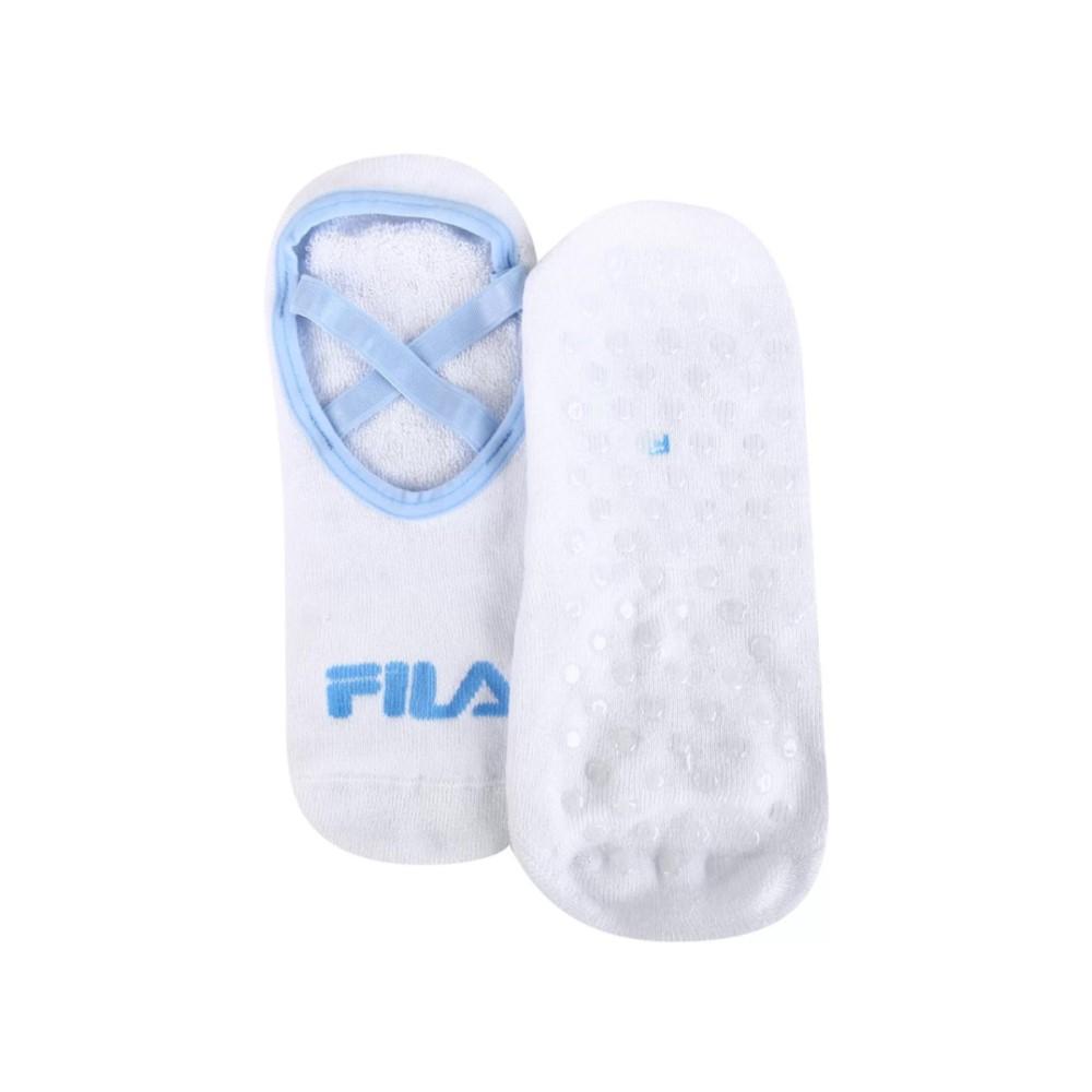 Fila Yoga Medias Unisex Active Blanco/Azul Delave