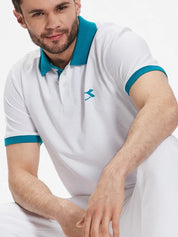 Remera Masculino Diadora Polo SS Core Blanco