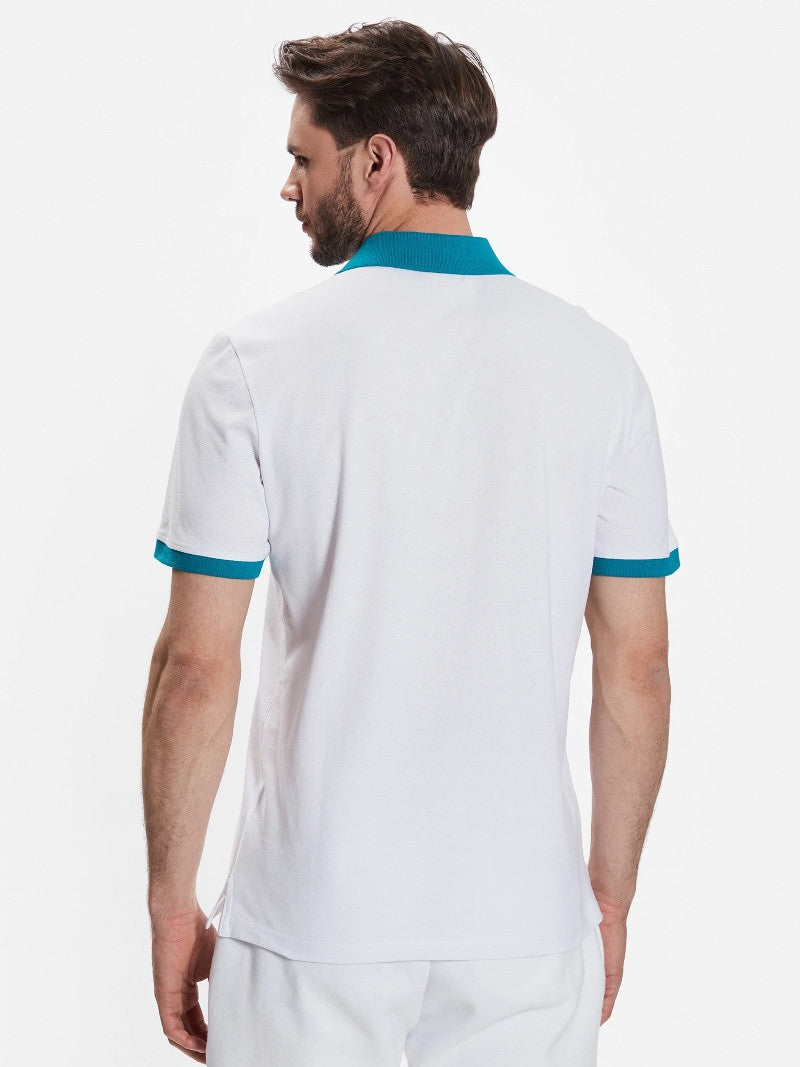 Remera Masculino Diadora Polo SS Core Blanco