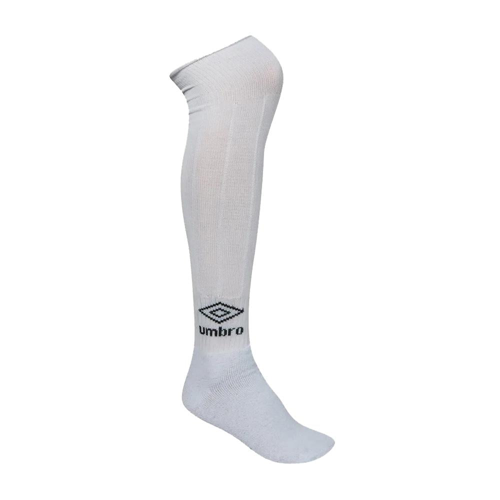 U23TW014-222 Umbro Medias Unisex Futbol Long Socks Classic Blanco