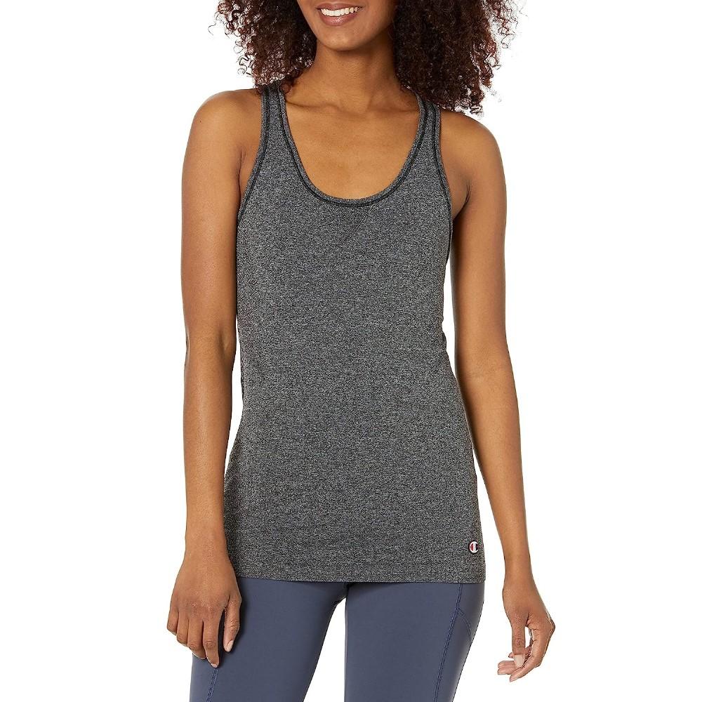 Champion Musculosa Femenino Eco Infinity Tank Ebony Heather