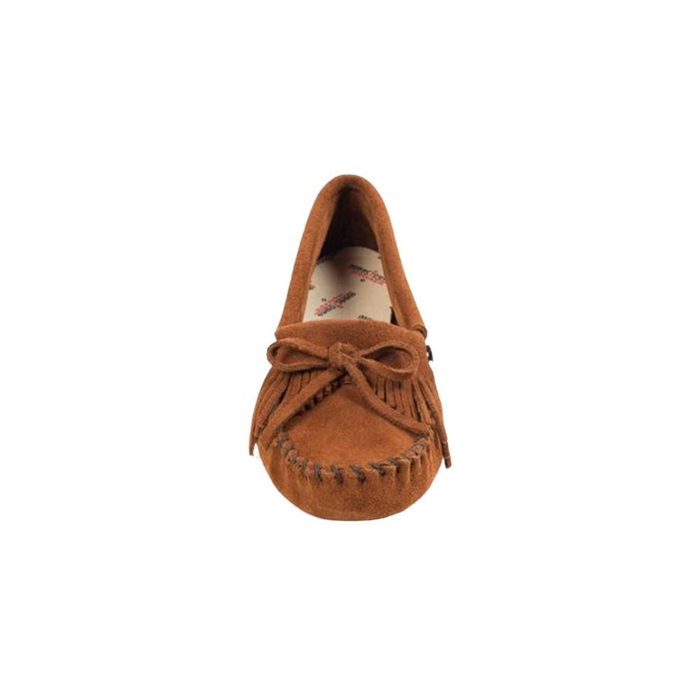 Minnetonka Femenino Kilty Softsole Brown