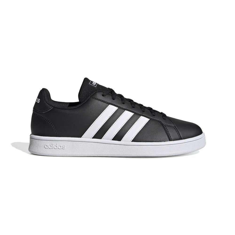 Adidas Masculino Grand Court Base Core Black/Ftwr White/Ftwr White