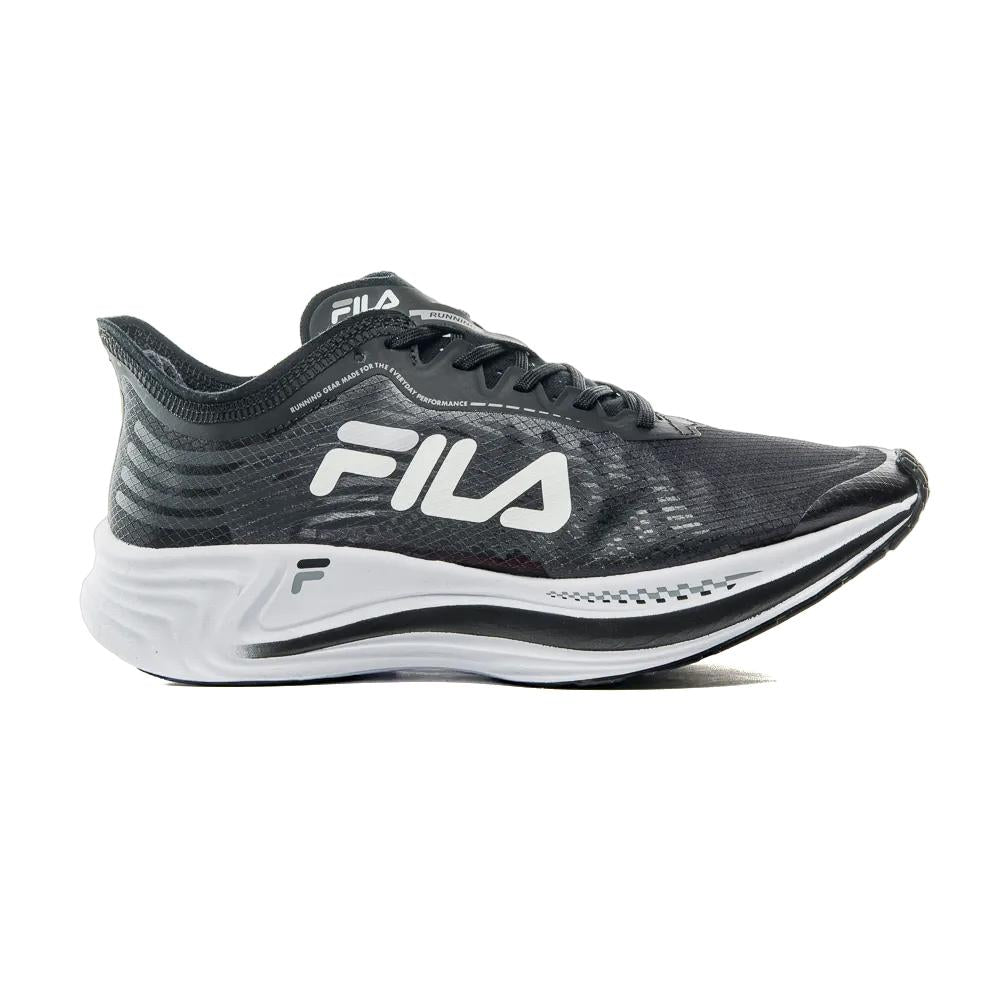 F01R004099-1 Fila Masculino Running Racer Carbon Negro/Blanco