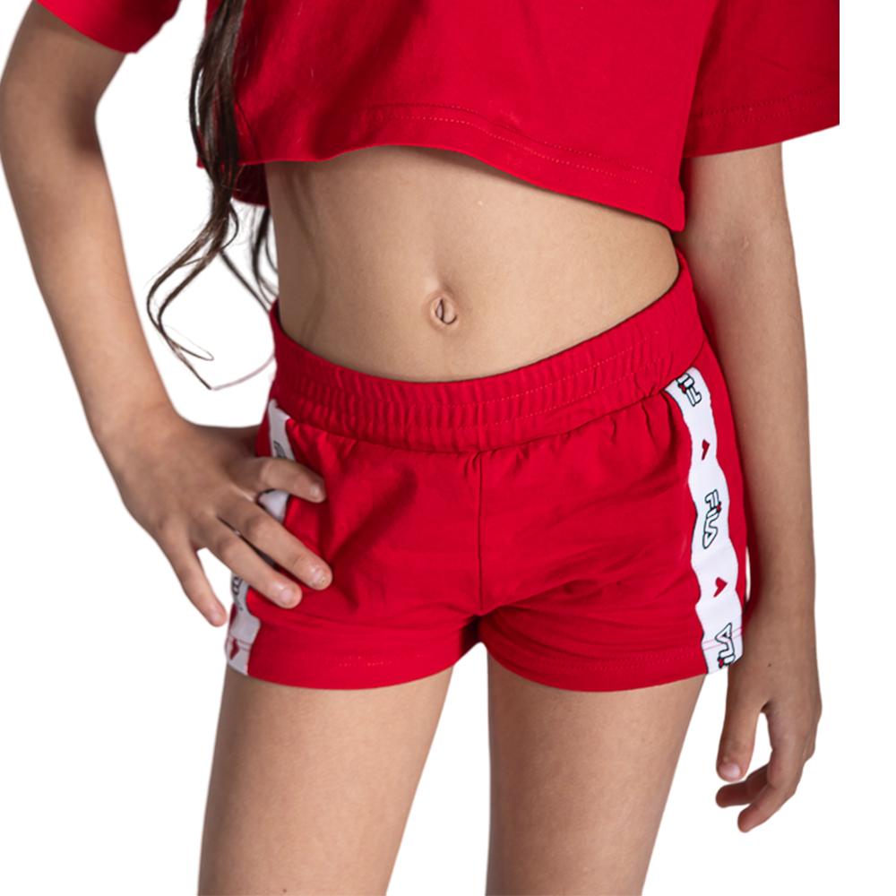 Fila Remeras Niños Sue Shorts Fila Red